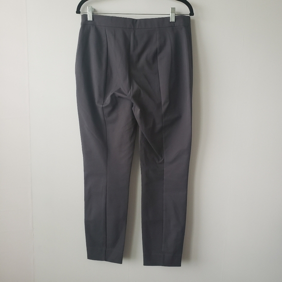 Everlane gray the side-zip stretch cotton pants size 10 - Picture 2 of 6